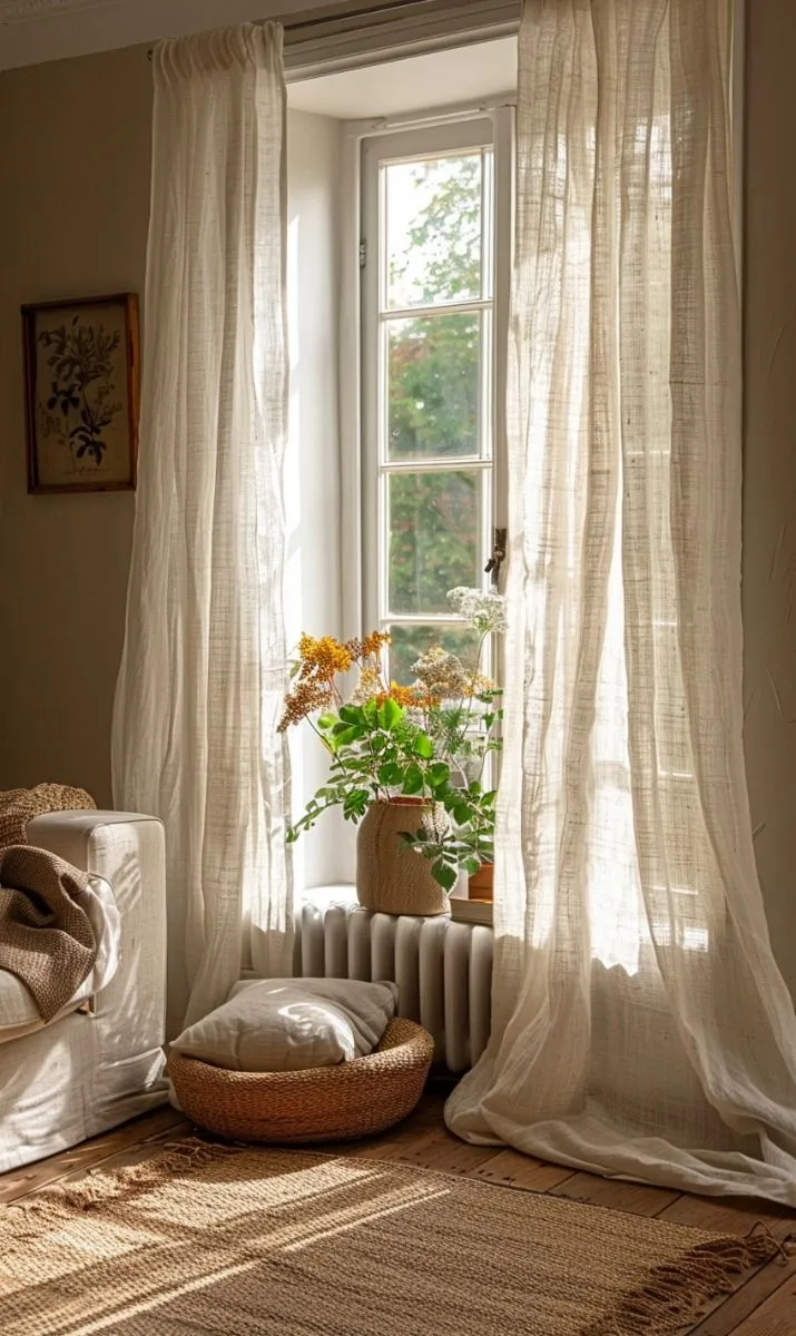 Rèm cửa linen