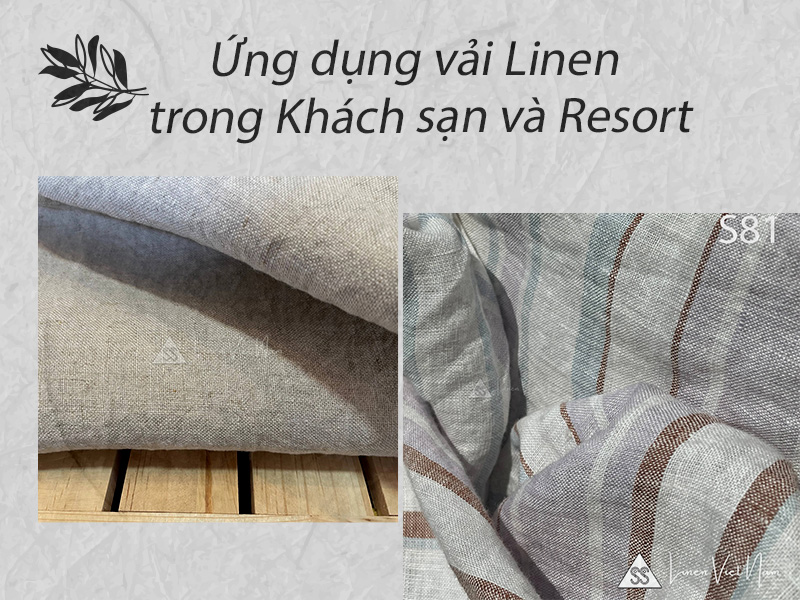 Vải linen có thích hợp cho nhà hàng, khách sạn, resort không? 3 Ứng dụng vải Linen trong Khách sạn và Resort