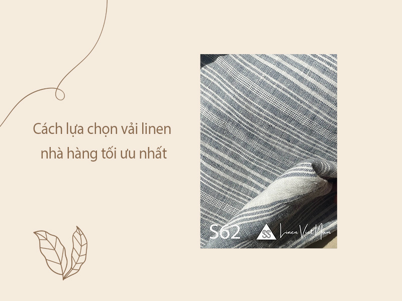 Cách lựa chọn vải linen nhà hàng giúp tăng trải nghiệm khách hàng 2 Cách lựa chọn vải linen nhà hàng tối ưu nhất