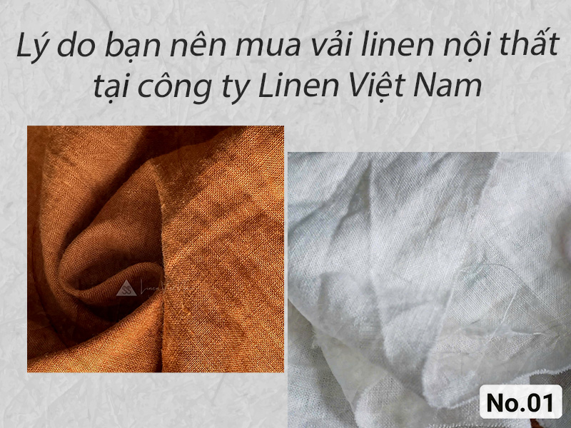 Lý do bạn nên mua vải linen nội thất tại công ty Linen Việt Nam