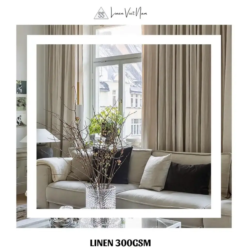 Rèm Linen: Vẻ Đẹp Tối Giản & Thanh Lịch Cho Mọi Nhà 1 Rèm Linen: Vẻ Đẹp Tối Giản & Thanh Lịch Cho Mọi Nhà