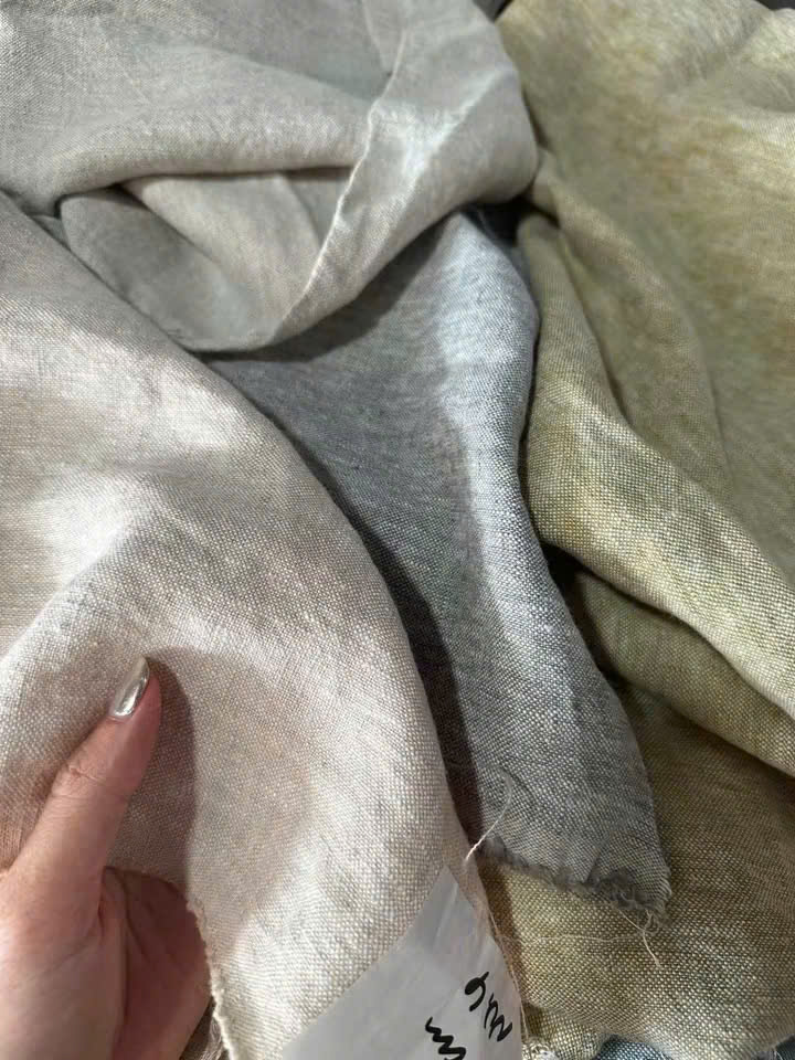 Phân biệt vải linen qua biên vải